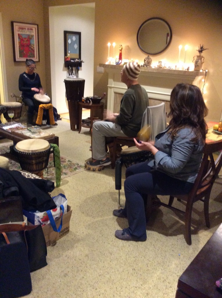 New Year Day Drumming2014